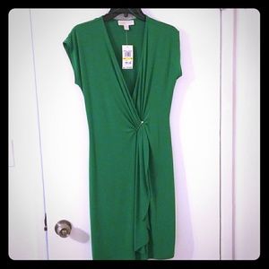Green micheal Kors dress